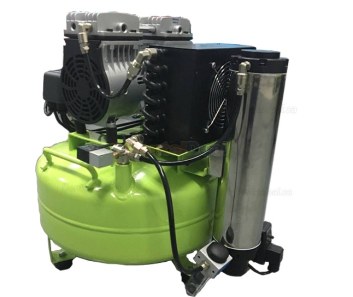 Greeloy&reg; GA-61Y 600W Oil Free Silent Portable Air Compressor with Dryer